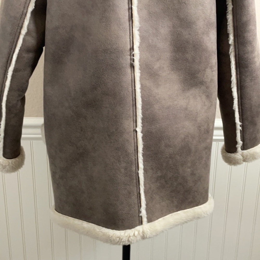 Winter leather coat - Picture 14 of 15
